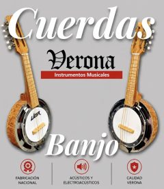 Encordado Verona para Banjo de 8 Cuerdas